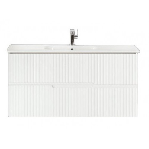 Cezares Тумба с раковиной Duet-N 120 подвесная CZR-8095-120 Bianco Opaco