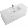 Cezares Тумба с раковиной Eco Cer-N 120 bianco opaco CZR-8095-120 ручки сатин