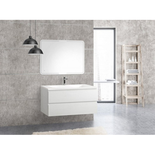Cezares Тумба с раковиной MOLVENO 100 Bianco Ghiaccio