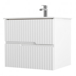 Cezares Тумба с раковиной Duet 60 подвесная CZR-8095-60 bianco lucido