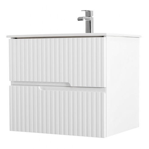 Cezares Тумба с раковиной Duet 60 подвесная CZR-8095-60 bianco lucido