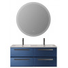 Cezares Тумба с раковиной Eco Cer-N 120 с 4 ящиками sapfiro CZR-8073-120-2 ручки матовые чёрные