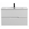 Cezares Тумба с раковиной Duet-N 80 подвесная bianco opaco CZR-8095-80