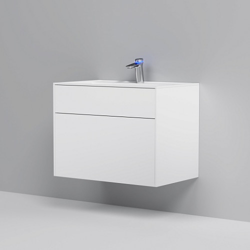 Am.Pm Тумба с раковиной Inspire 2.0 80 белый матовый