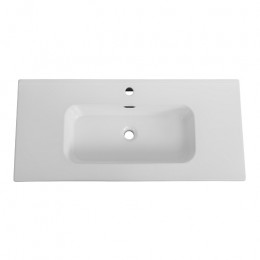 Cezares Тумба с раковиной Eco Cer-N 120 фисташковый софт CZR-8095-120 ручки чёрные