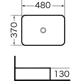 Grossman Тумба с раковиной Флай 80 GR-3016 дуб сонома/серая