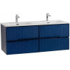 Cezares Тумба с раковиной Duet-N 120 с 4 ящиками подвесная sapfiro CZR-8073-120-2