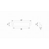 Cezares Тумба с раковиной Eco Cer-N 120-1 R bianco lucido CZR-8095-120-R ручки серые