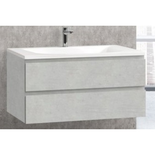 Cezares Тумба с раковиной MOLVENO 100 Beton