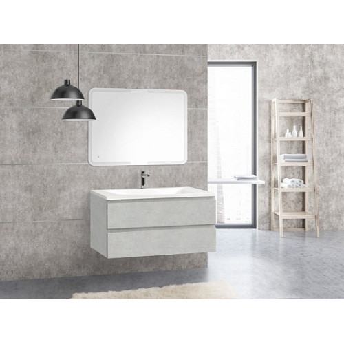 Cezares Тумба с раковиной MOLVENO 100 Beton
