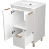 Brevita Тумба с раковиной Risacca Crema 60 серая