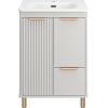 Brevita Тумба с раковиной Risacca Crema 60 серая
