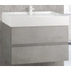 Cezares Тумба с раковиной MOLVENO 46-80 Beton