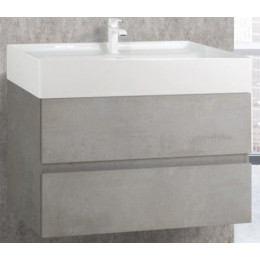 Cezares Тумба с раковиной MOLVENO 46-80 Beton