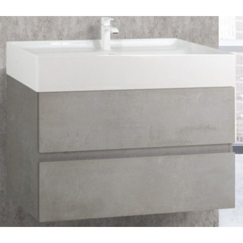 Cezares Тумба с раковиной MOLVENO 46-80 Beton