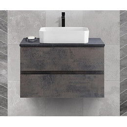 BelBagno Тумба с раковиной Molveno-46 80 подвесная ossido столешница KEP-80-MNO