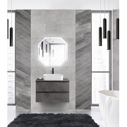 BelBagno Тумба с раковиной Molveno-46 80 подвесная ossido столешница KEP-80-MNO