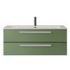 Cezares Тумба с раковиной Eco Cer-N 120 фисташковый софт CZR-8095-120 ручки серые