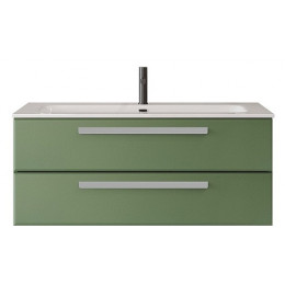 Cezares Тумба с раковиной Eco Cer-N 120 фисташковый софт CZR-8095-120 ручки серые