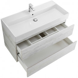 BelBagno Тумба с раковиной Molveno-46 80 подвесная legno bianco