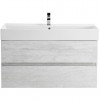 BelBagno Тумба с раковиной Molveno-46 80 подвесная legno bianco