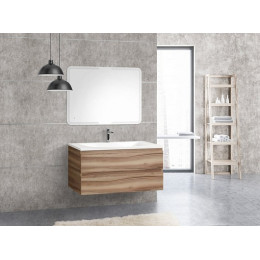 Cezares Тумба с раковиной MOLVENO 100 Noce Nature
