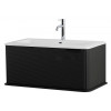Cezares Тумба с раковиной Idra 100 55807 nero opaco раковина 50264