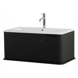 Cezares Тумба с раковиной Idra 100 55807 nero opaco раковина 50264