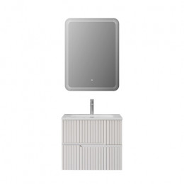 Cezares Тумба с раковиной Duet 60 подвесная CZR-8073-60 bianco lucido