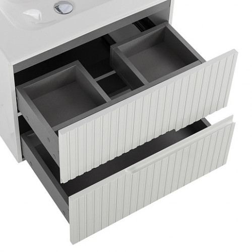 Cezares Тумба с раковиной Duet 60 подвесная CZR-8073-60 bianco lucido