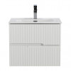 Cezares Тумба с раковиной Duet 60 подвесная CZR-8073-60 bianco lucido
