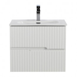 Cezares Тумба с раковиной Duet 60 подвесная CZR-8073-60 bianco lucido