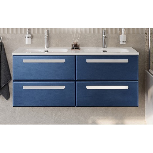 Cezares Тумба с раковиной Eco Cer-N 120 с 4 ящиками sapfiro CZR-8095-120-2 ручки сатин