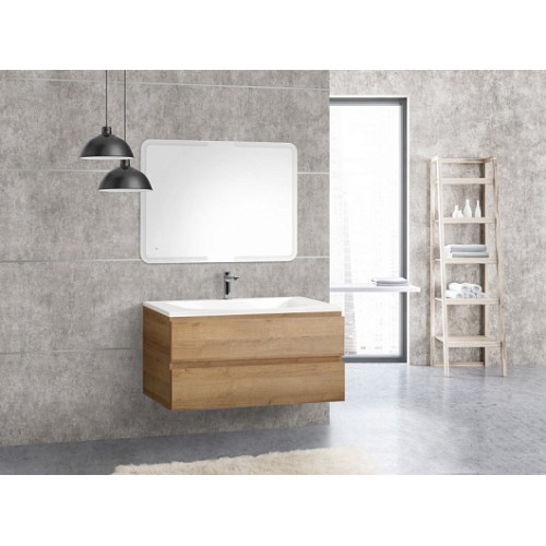Cezares Тумба с раковиной MOLVENO 100 Rovere Rivera