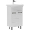 Volna Тумба с раковиной Joli 50.2D белая