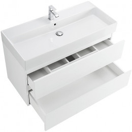 BelBagno Тумба с раковиной Molveno-46 80 подвесная bianco ghiaccio