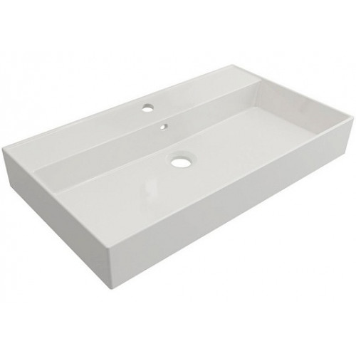 BelBagno Тумба с раковиной Molveno-46 80 подвесная bianco ghiaccio