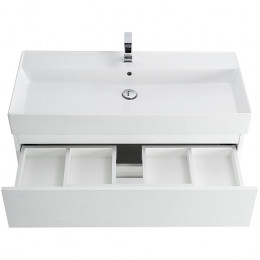 BelBagno Тумба с раковиной Molveno-46 80 подвесная bianco ghiaccio