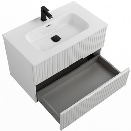 Cezares Тумба с раковиной Duet 90 подвесная CZR-8095-90 bianco lucido
