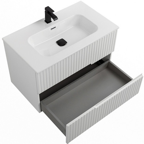 Cezares Тумба с раковиной Duet 90 подвесная CZR-8095-90 bianco lucido