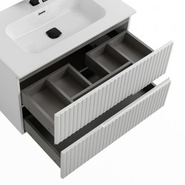 Cezares Тумба с раковиной Duet 90 подвесная CZR-8095-90 bianco lucido