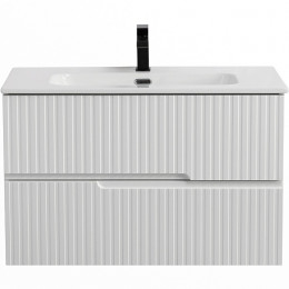 Cezares Тумба с раковиной Duet 90 подвесная CZR-8095-90 bianco lucido