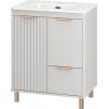 Brevita Тумба с раковиной Risacca Crema 70 серая