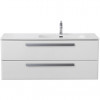 Cezares Тумба с раковиной Eco Cer-N 120 R bianco lucido CZR-8095-120-R ручки серые