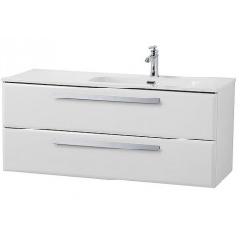 Cezares Тумба с раковиной Eco Cer-N 120 R bianco lucido CZR-8095-120-R ручки серые