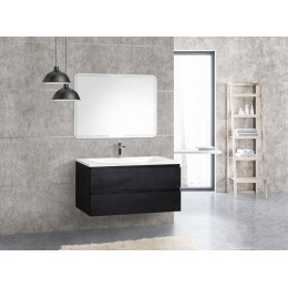 Cezares Тумба с раковиной MOLVENO 100 Nero