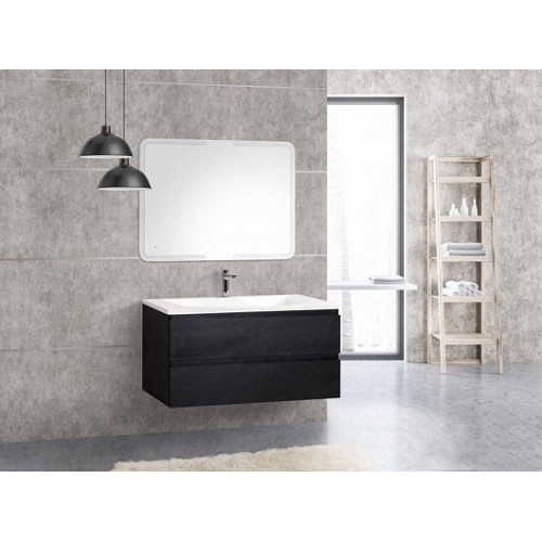 Cezares Тумба с раковиной MOLVENO 100 Nero