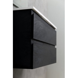 Cezares Тумба с раковиной MOLVENO 100 Nero