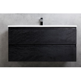 Cezares Тумба с раковиной MOLVENO 100 Nero