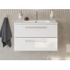 Cezares Тумба с раковиной Eco Cer-N 80 bianco opaco CZR-8095-80 ручки сатин